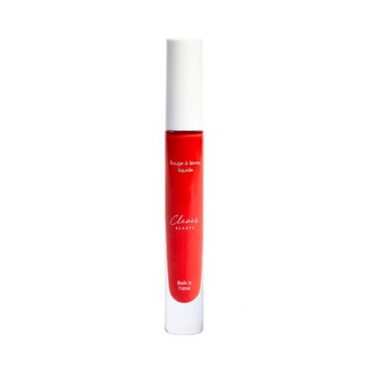 Rouge à lèvres rouge hydratant naturel soin