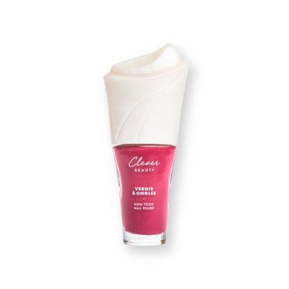 vernis ongles framboise vitamine